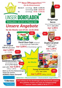 Werbung Wochen 10+11 2016