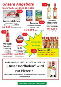 Werbung Wochen 10+11 20162