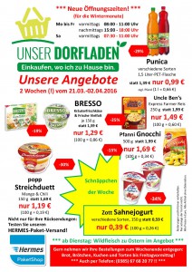 Werbung Wochen 12+13 2016