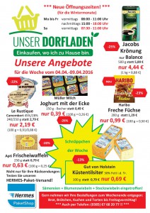 Werbung Wochen 14+15 2016