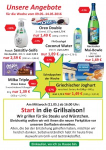 Werbung Wochen 18+19 20162