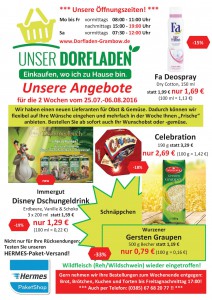 Werbung Wochen 30+31 2016