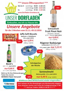 Werbung Wochen 47+48 2016