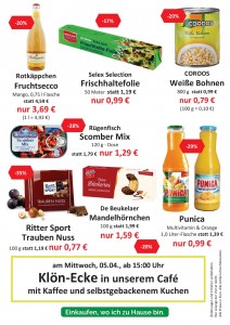 Werbung Wochen 13+14 20172