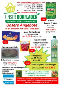 Werbung Wochen 32+33 20171