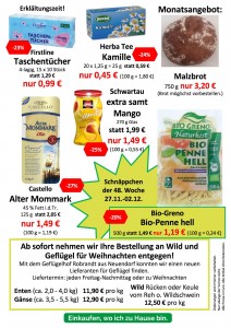 Werbung Wochen 47+48 20172