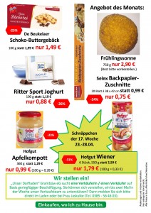 Werbung Wochen 16+17 20182